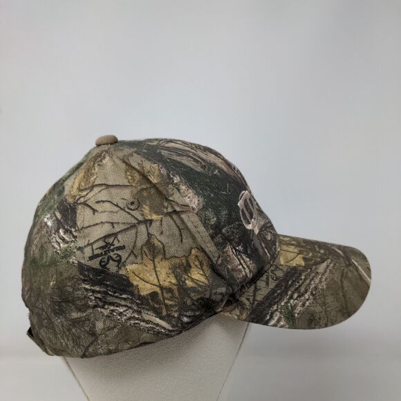 Mississippi Telco Federal Credit Union Strapback Hat Camouflage OSFM Vitronic - Picture 4 of 8